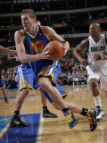 Golden State Warriors v Dallas Mavericks: David Lee and Caron Butler