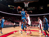 Orlando Magic v Portland Trail Blazers: Joel Pryzbilla and Dwight Howard