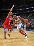 Philadelphia 76ers v New Jersey Nets: Travis Outlaw and Evan Turner