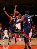 Atlanta Hawks v New York Knicks: Amar'e Stoudemire and Al Horford