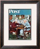 "April Fool  1943" Saturday Evening Post Cover  April 3 1943