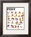 "Day in the Life of a Girl" Saturday Evening Post Cover  August 30 1952