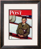 "Willie Gillis in Church" Saturday Evening Post Cover  July 25 1942