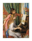 Two Young Girls at the Piano