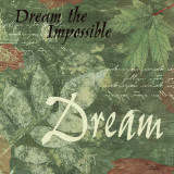 Word to Live By  Pressed Leaf Dream
