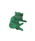 Green Cat  c1956