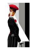 Lauren in Uniform