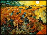 The Red Vineyard at Arles  c1888