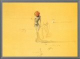Female Figure with Head of Flowers  1937