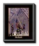 Firemen Raising The Flag At Wtc