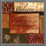 Words to Live By: Believe