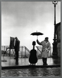Musician in the Rain