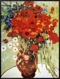 Vase with Daisies and Poppies