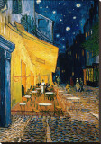 The Café Terrace on the Place du Forum  Arles  at Night  c1888