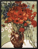 Vase with Daisies and Poppies