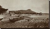 In Front of Outrigger Canoe Club  Waikiki Beach  Hawaii  1917