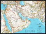 Map of Afghanistan  Pakistan and the Middle East