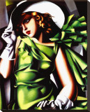 Jeune Fille Vert