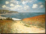 Path Through the Corn at Pourville  c1882