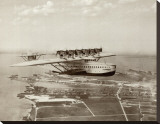 Dormier Do-X  in Flight over Norfolk  Virginia  1931