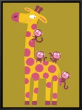 The Giraffe and the Monkeys