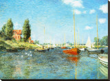 Red Boats at Argenteuil  c1875