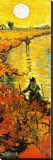 The Red Vineyard at Arles  c1888 (detail)