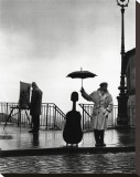Musician in the Rain