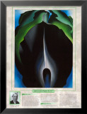 Notable Women Artists - Georgia O'Keeffe - Jack-in-the-Pulpit No IV