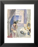 Woman Reading at a Dressing Table  Late 1919
