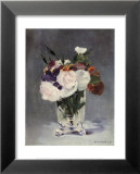 Flowers in a Crystal Vase
