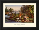 Hunting Fishing and Forest Scenes