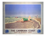 The Cambrian Coast  Miles of Glorious Sands GWR