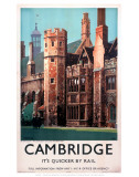 Cambridge It's Quicker by Rail  Peterhouse