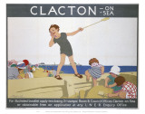 Clacton Kid Playing