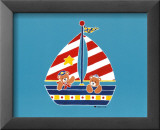Bear in a Sailboat