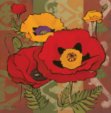 Majestic Poppies I