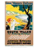 South Wales for Bracing Holidays  Atlantic Breezes and Golden Sands