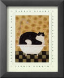 Cat in Hot Tin Tub