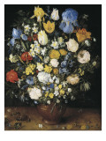 Bouquet in a Clay Vase