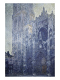 Rouen Cathedral  the Portal and the Tower of Saint-Romain  Morning Effect  Harmony in White