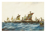 Viking Ships of the King Olaf I of Norway (995-1000)
