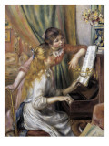 Two Young Girls at the Piano