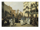 Procession of Holy Friday in Sevilla