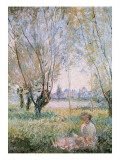 Woman Seated under the Willows