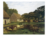 A Farmyard in Normandy