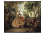 Mlle Camargo Dancing