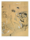 Chocolat Dancing in the "Irish and American Bar"