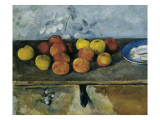 Still Life of Apples and Biscuits
