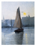 Boat Entering the Harbour